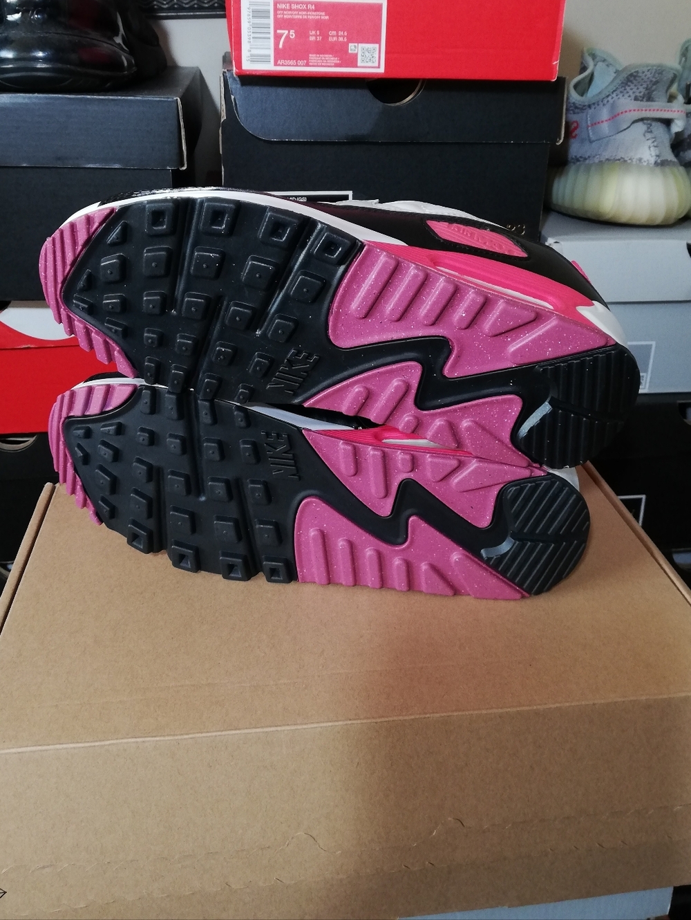 NIKE AIR MAX 90S "INFRARED" WOMEN'S US SIZE 8.5 BRAND NEW IN BOX - Picture 10 of 15
